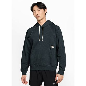 Nike HV3785-390 Yeşil Dri-Fit Heritage Fleece Top Erkek Antrenman Sweatshirt