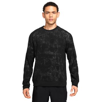 Nike HV3805-010 Siyah Primary Therma-FIT Versatile Crew Erkek Sweatshirt