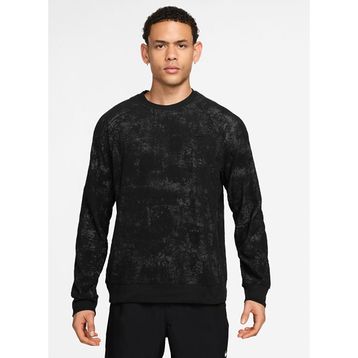 Nike HV3805-010 Siyah Primary Therma-FIT Versatile Crew Erkek Sweatshirt
