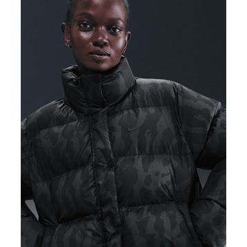 Nike HV5101-010 Sportswear Therma-Fit Puffer Siyah Kadın Mont