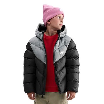 Nike IB6164-010 Siyah Sportswear All Day Play Therma-Fit Günlük Stil Çocuk Mont