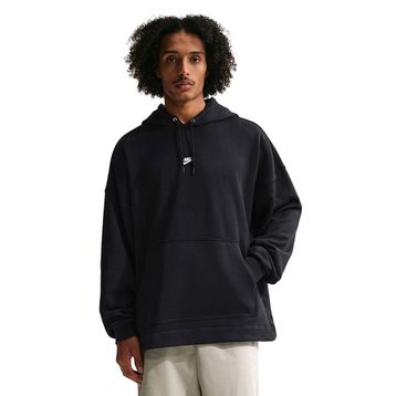 Nike IF0745-010 Siyah Sportswear Club Oversized French Terry Pullover Hoodie Erkek Sweatshirt