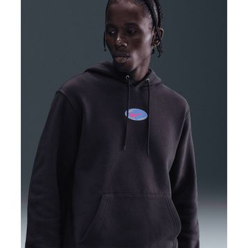 Nike IF1762-540 Sportswear Club Pullover BB OC 2 Mor Günlük Stil Erkek Sweatshirt