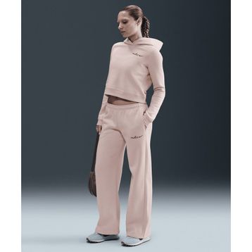 Nike IM7498-667 Bej Sportswear Phoenix Fleece Straight-Leg Sweatpants Kadın Eşofman Altı