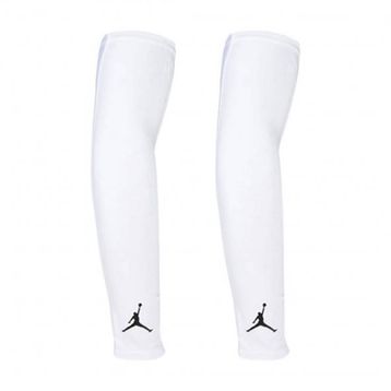Nike J.KS.04.101.SM Jordan NBA Shooter Sleeves Beyaz Basketbol Kolluk