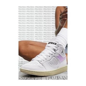 Nike Jordan Access GS Leather Sneaker White Hakiki Deri Bilekli Jordan Unisex Spor Ayakkabı