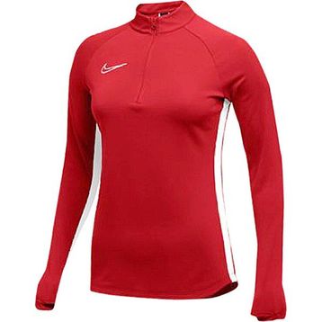 Nike Kırmızı Uzun Kollu W Nk Dry Acdmy19 Dril Top Kadın T-shirt