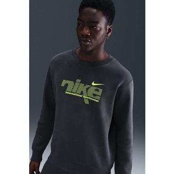 Nike M NK Club BB Crew SWSH SP Gri Erkek Sweatshirt