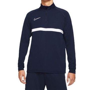 Nike M Nk Df Acd21 Dril Top Lacivert Erkek Antrenman Uzun Kollu Tişört