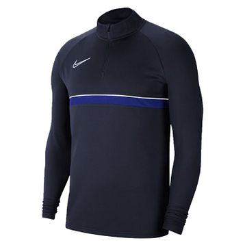 Nike M Nk Df Acd21 Dril Top Lacivert Erkek Antrenman Uzun Kollu Tişört