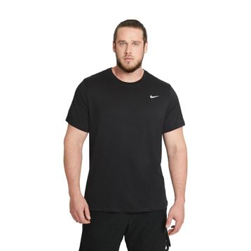 Nike M Nk Df Tee Dfc Crew Solid Siyah Erkek Antrenman Tişörtü