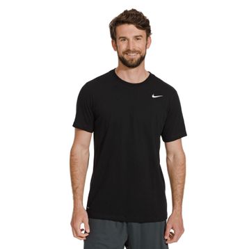 Nike M Nk Df Tee Dfc Crew Solid Siyah Erkek Antrenman Tişörtü
