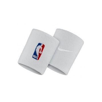 Nike N.KN.03.100.OS NBA Beyaz Unisex Kol Bandı
