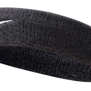Nike N.NN.07.010.OS Aksesuar Swoosh Siyah Unisex Antrenman Saç Bandı