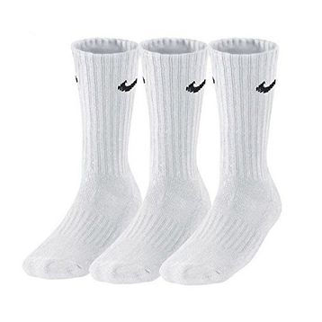 Nike SX4508-001 3Ppk Value Cotton Crew Çoraplar