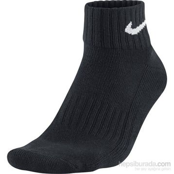 Nike SX4926-001 Value Cotton Quarter Çorap