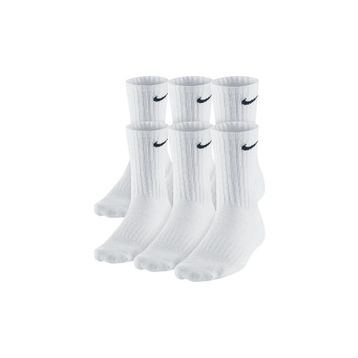 Nike SX5171100 Beyaz 6'lı Futbol Çorap Seti