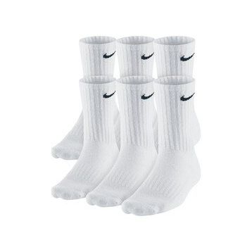 Nike SX5171100 Beyaz 6'lı Futbol Çorap Seti