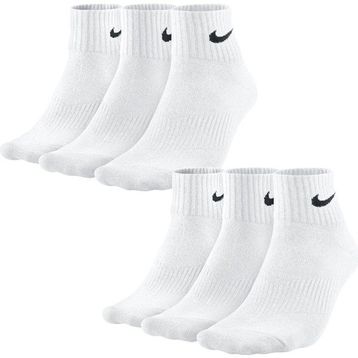 Nike SX5171100 Beyaz 6'lı Futbol Çorap Seti