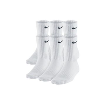 Nike SX5171100 Beyaz 6'lı Futbol Çorap Seti