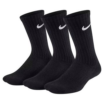 Nike SX6842-010 Performance Cushioned Crew 3 Çift Çocuk Antrenman Çorapları