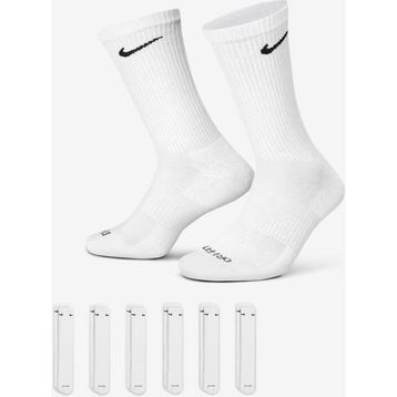 Nike SX6897-100 Beyaz Everyday Plus Cushion Crew 6P Günlük Stil Erkek Çorap