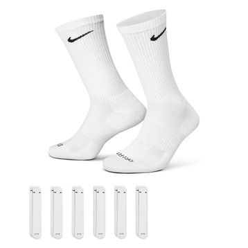 Nike SX6897-100 Beyaz Everyday Plus Cushion Crew 6P Günlük Stil Erkek Çorap