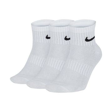 Nike SX7677-100 U Nk Everyday Ltwt Ankle 3pr Beyaz Unisex Çorap