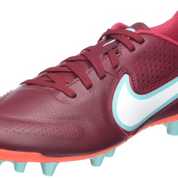 Nike Tiempo Legend 9 Academy Ag Kırmızı Beyaz Mystic Hibiscus Takımı Unisex Spor Ayakkabı