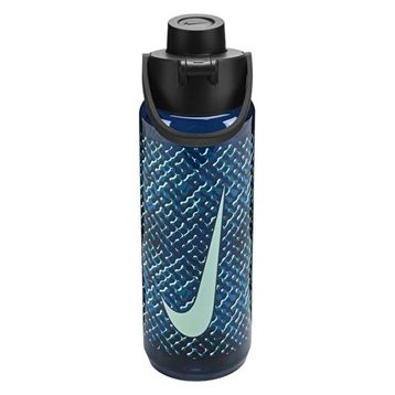 Nike TR Renew Recharge Chug Bottle Mavi Beyaz 700 ml Matara