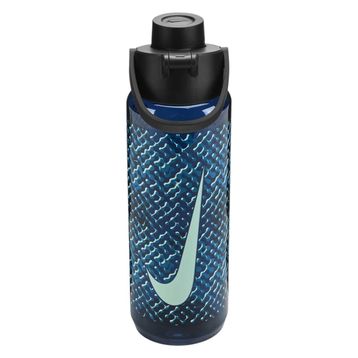 Nike TR Renew Recharge Chug Bottle Mavi Beyaz 700 ml Matara