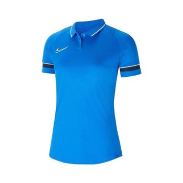 Nike W Academy 21 CV2673-463 Mavi Kadın T-shirt