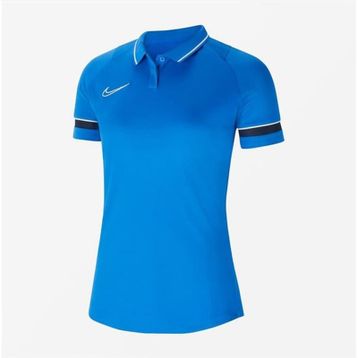 Nike W Academy 21 CV2673-463 Mavi Kadın T-shirt