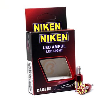 Niken 12V T10 Dipsiz 57 Led'li 2’li Beyaz Işık Far Ampülü