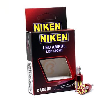 Niken 12V T10 Dipsiz 57 Led'li 2’li Beyaz Işık Far Ampülü