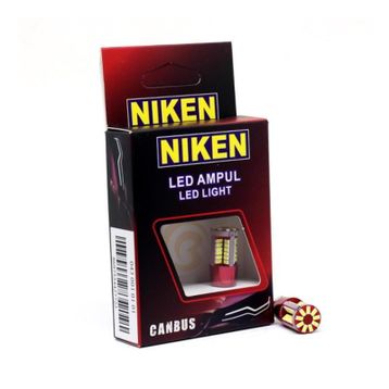 Niken 12V T10 Dipsiz 57 Led'li 2’li Beyaz Işık Far Ampülü