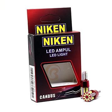 Niken 12V T10 Dipsiz 57 Led'li 2’li Beyaz Işık Far Ampülü