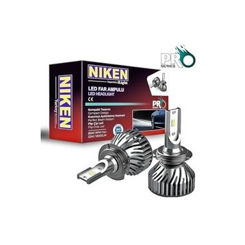Niken Pro Seri Slim H11 12V 6000K 8000 lm Led Xenon Far Ampulü