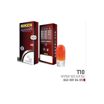 Niken T10 Amber WY5W Adet W2.1X9.5D 10 Adet AMB 12V Park Ampulu