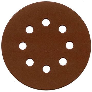 Nikon 125 mm 40 Kum 10 Adet Kahverengi Alox Cırtlı Disk Zımpara