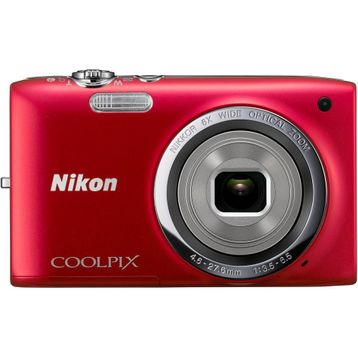 Nikon CoolPix S2700 Kırmızı Dijital Fotoğraf Makinesi