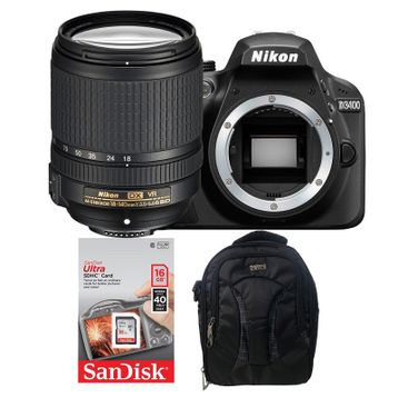 Nikon D3400 18-140mm Lens DSLR Fotoğraf Makinesi