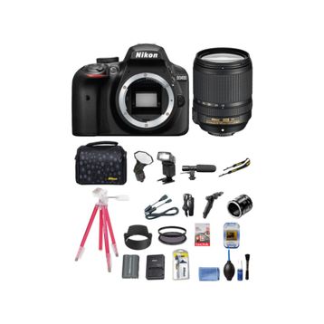 Nikon D3400 18-140mm Lens DSLR Fotoğraf Makinesi