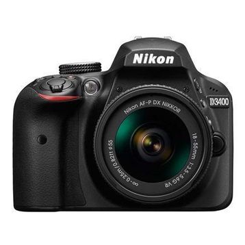 Nikon D3400 18-55mm + 70-300mm Lens DSLR Fotoğraf Makinesi
