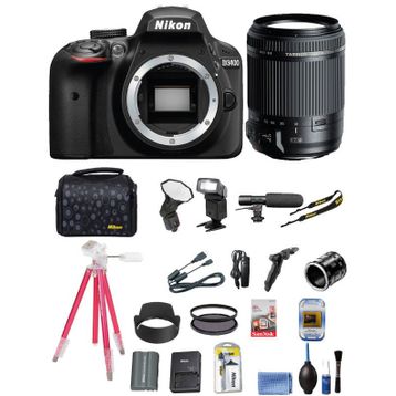 Nikon D3400 Tamron 18-200mm Lens DSLR Fotoğraf Makinesi