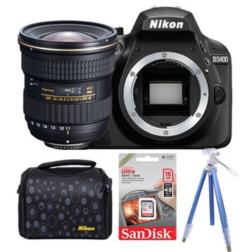 Nikon D3400 Tokina 11-16mm DSLR Fotoğraf Makinesi