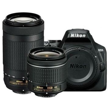 Nikon D3500 + 18-55mm + 70-300mm DSLR Fotoğraf Makinesi