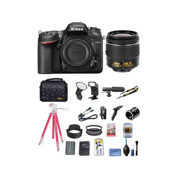 Nikon D7200 18-55mm Lens DSLR Fotoğraf Makinesi