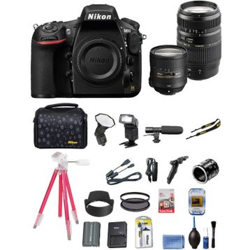 Nikon D810 24-85 VR - 70-300mm VR DSLR Fotoğraf Makinesi