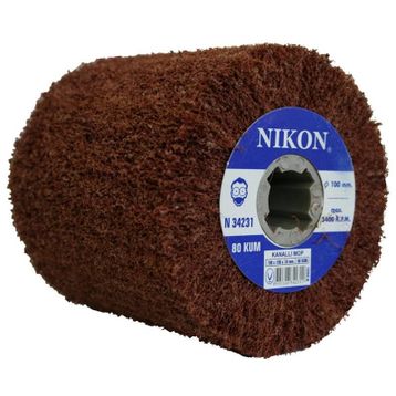 Nikon N34231 100x100x19mm 80 Kum Non Woven Kanallı Mop Zımpara